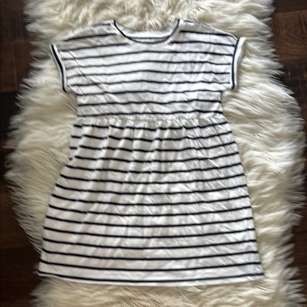 BNWT Gap Striped Kids Dress in Navy and White